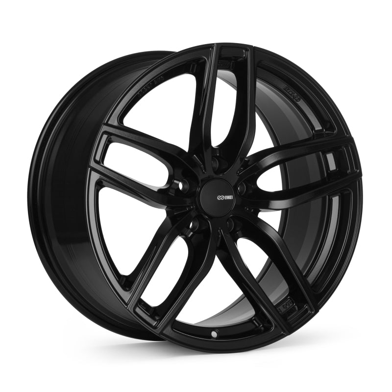 Enkei Tune 20x9 / 5x112 BP / ET35 / 72.6mm Bore - Gloss Black Wheel