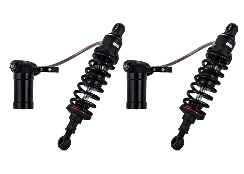 Progressive Harley-Davidson Bagger 990 Series Shocks 13.0in Heavy Duty - Black
