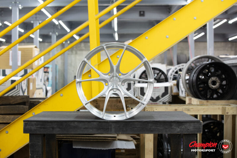 Vossen X Champion RS74 21X9.5 / ET53 / 5X130 / Brushed Gloss Clear Wheel / Panamera - Front