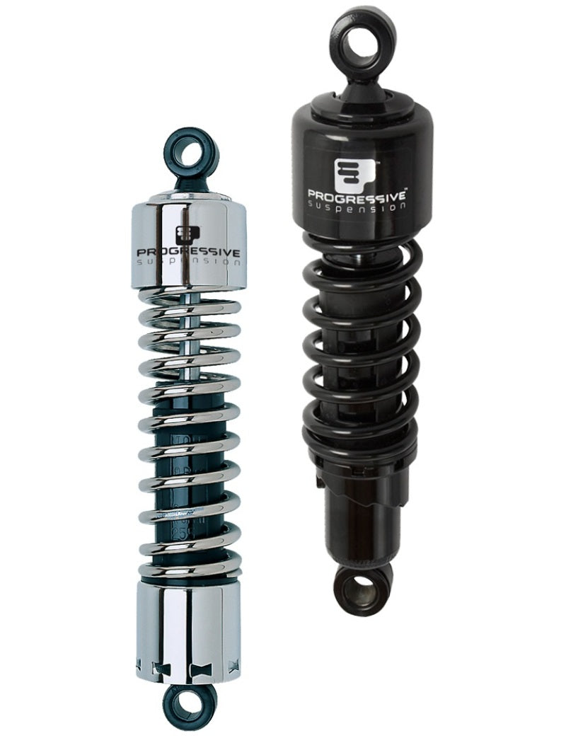 Progressive Harley-Davidson 412 Series Shocks 14.25in - Black