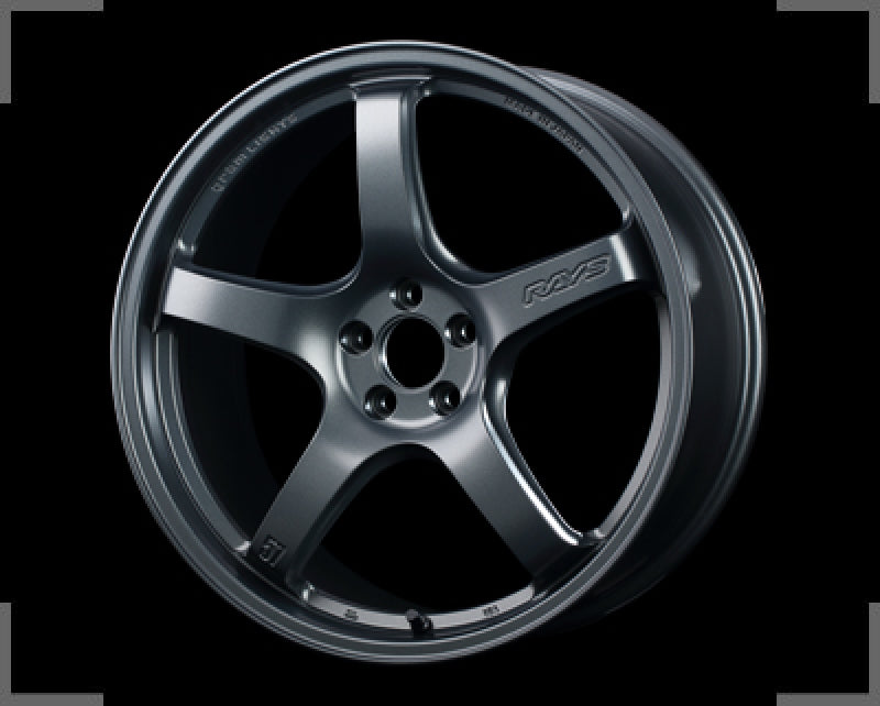 Gram Lights 57CR 19x9.5 +45 5x114.3 Gunblue II Wheel