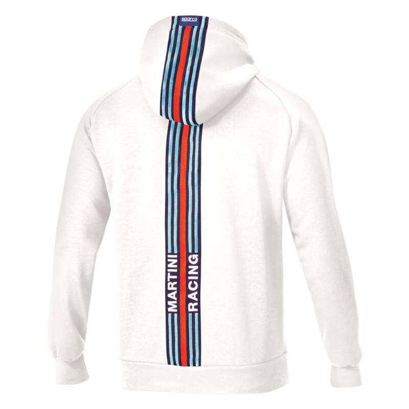 Sparco Hoodie Martini Stripes XL - White