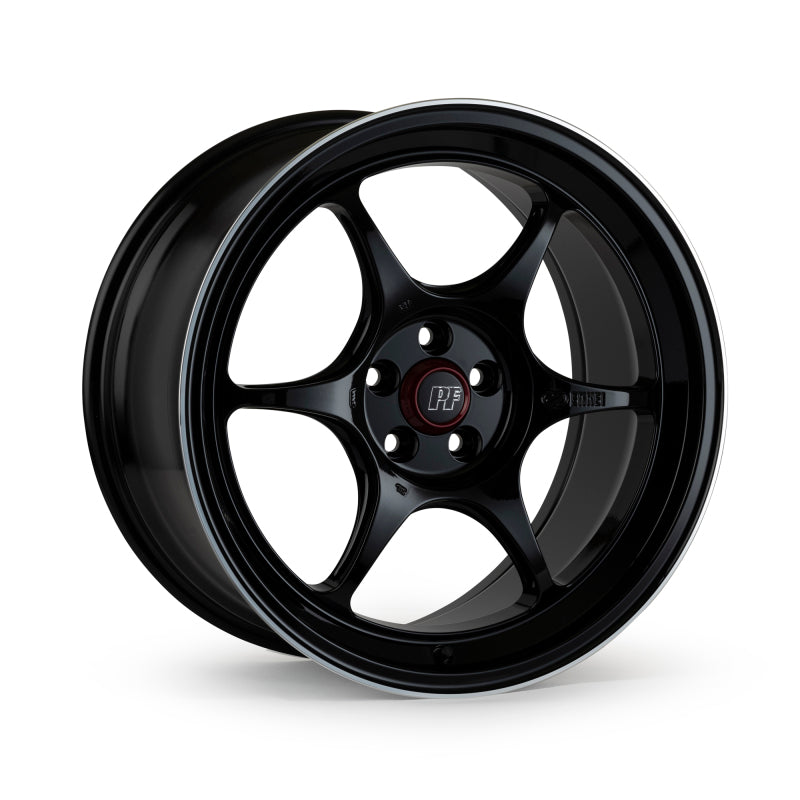 Enkei PF06 15x8 5x114.3 35mm Offset 75mm Bore Black Machined