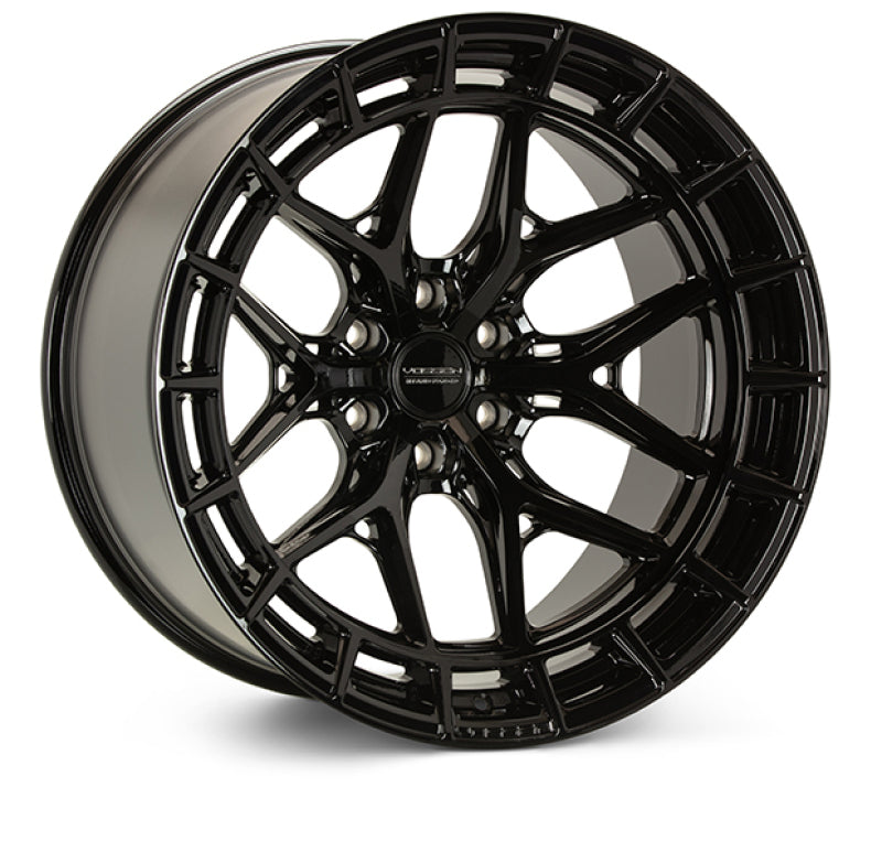 Vossen HFX-6 20x10 - 6x135 - ET-18 - Super Deep - 87.1 - Gloss Black Wheel