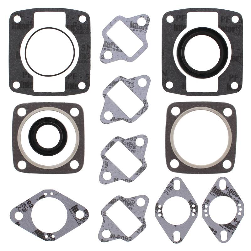 Vertex Gaskets JLO-Cuyuna 399/2 4 Bolt Head Electric FC/2 Complete Gasket Kit w/ Oil Seals