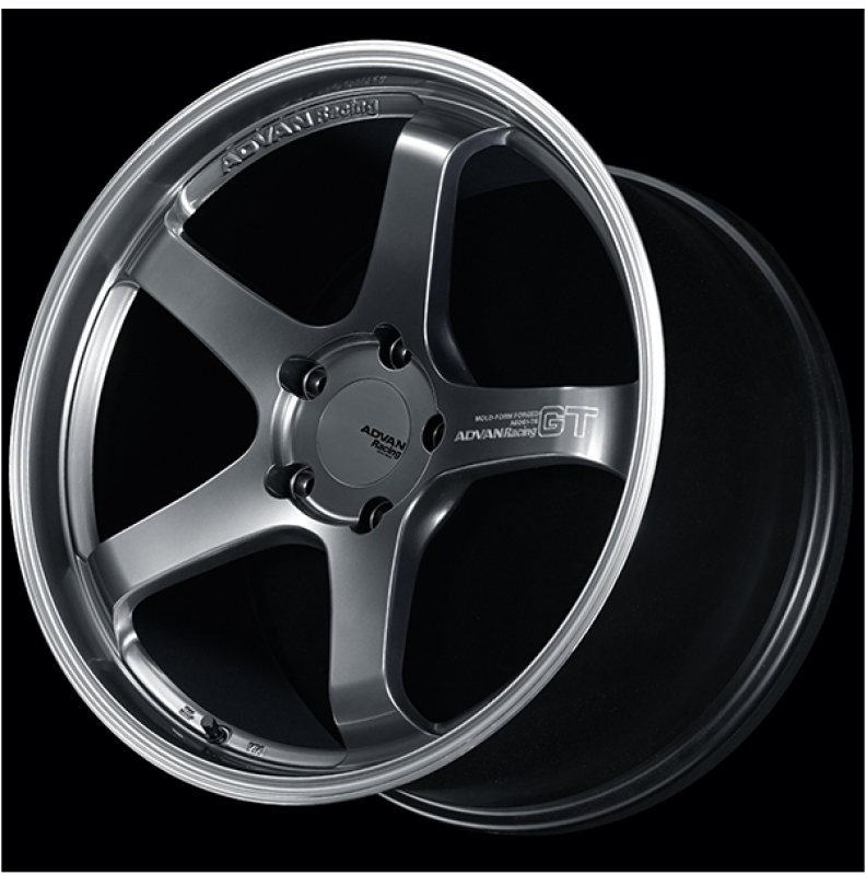 Advan GT 19X9.5 +40 5x130 Racing Brass Gold Wheel