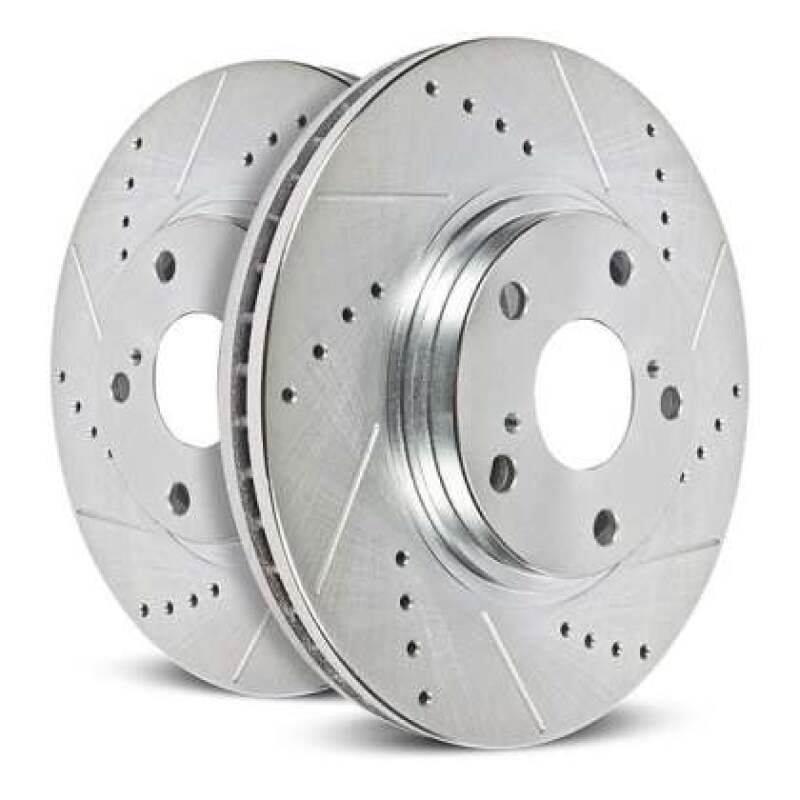 Power Stop 2024 Subaru Impreza Front Drilled & Slotted Rotor (Pair)