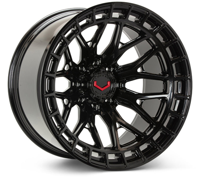 Vossen LCX-02 24x12 - 8x165.1 - ET44 - Ultra Deep - 125.1 - Gloss Black Wheel