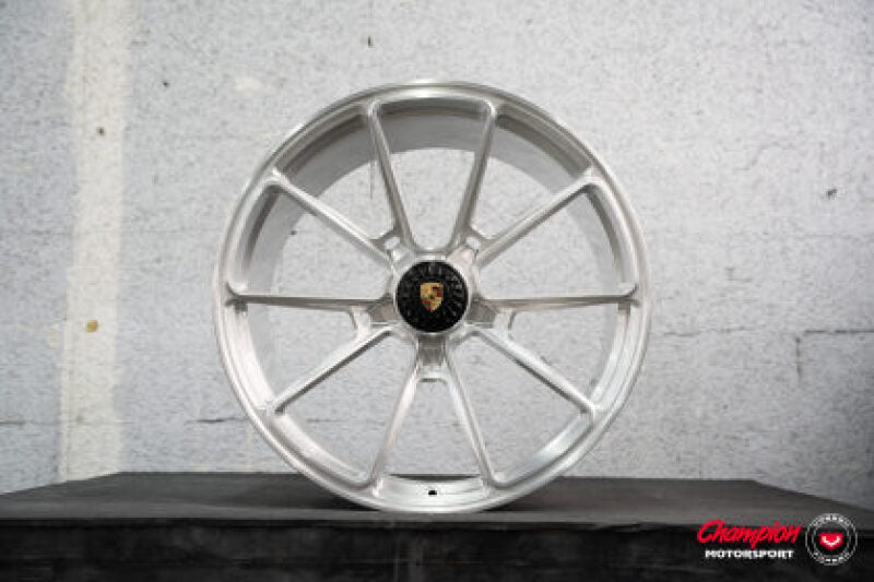 Vossen X Champion RS92 21X11.5 / ET58 / 5X130 / Brushed Gloss Clear Wheel / Taycan - Rear