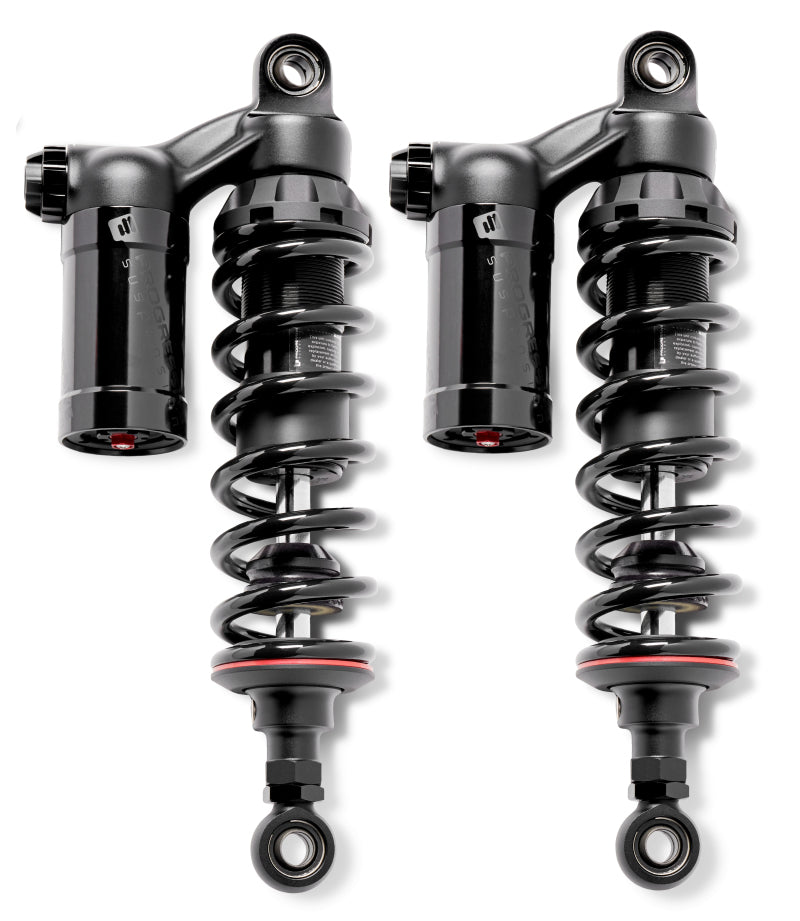 Progressive Harley-Davidson Sportster 990 Series Shocks 12.0in - Black