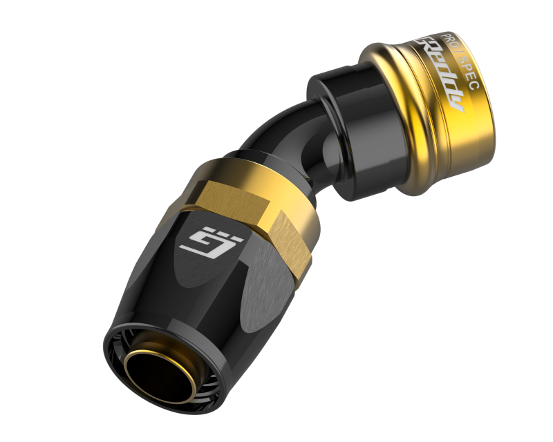 GReddy PRO/SPEC QR 45deg. Hose-End 08
