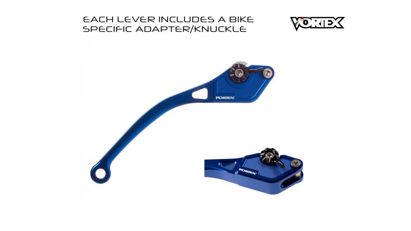Vortex Racing H-L222 YR12 Brake Lever Long- Blue