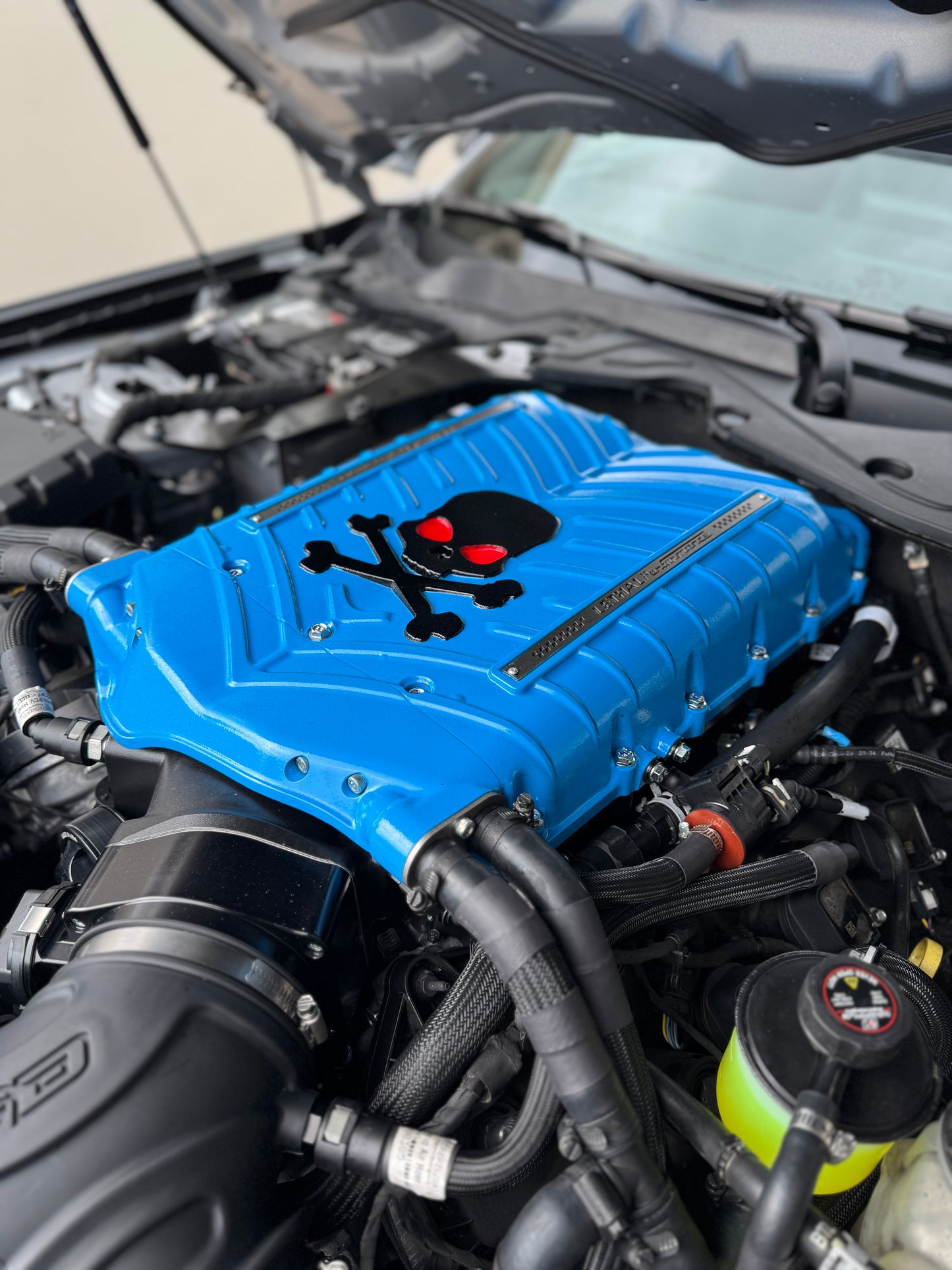 Lethal Performance Special Edition Whipple Superchargers Stage 2 Gen 6 3.0L Supercharger - Complete Kit (2024+ Mustang GT / Dark Horse) - WK-2640-S2-30-LP