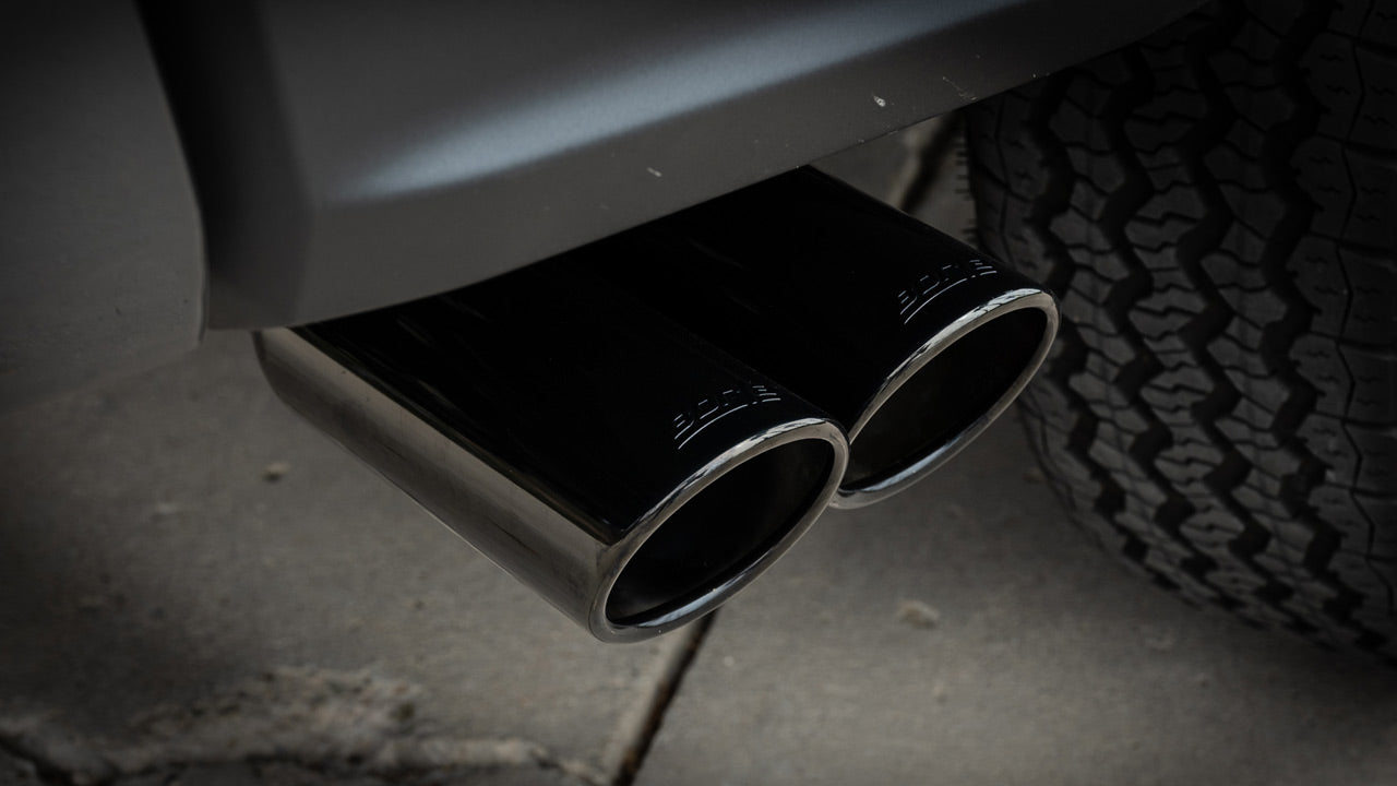 Borla 2024+ Ford Ranger XLT S Type Catback System - Black Chrome Tip