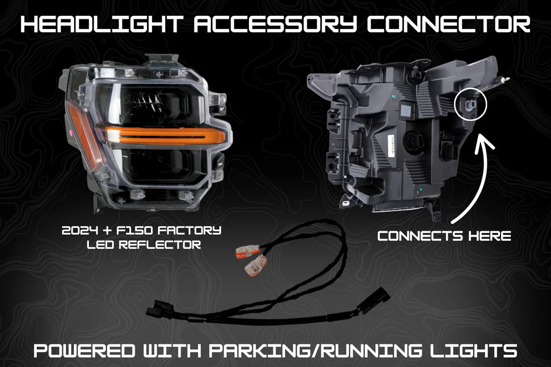 AMBER GRILLE LED MARKER LIGHTS | 2024+ F-150