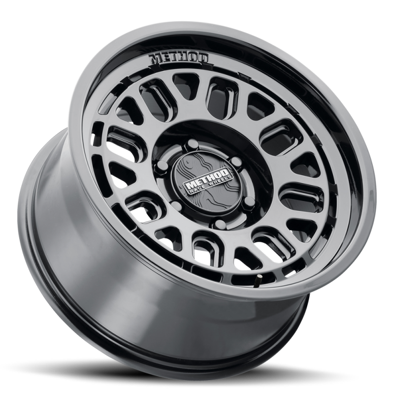Method MR321 17x8.5 +25mm Offset 6x5.5 BP 106.25mm CB Gloss Black Wheel