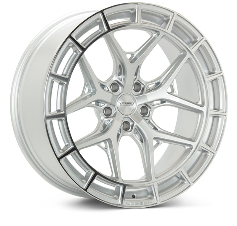 Vossen HFX-1 22x10.5 - 5x112 - ET25 - Deep - 66.5 - Silver Polished Wheel