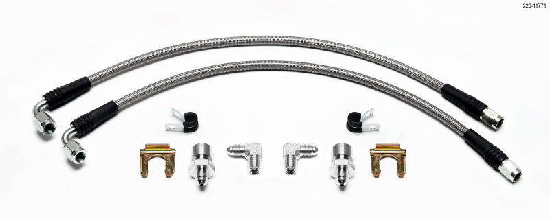 Wilwood Flexline Kit 2006-10 Magnum/Charger/Challenger/300C Front