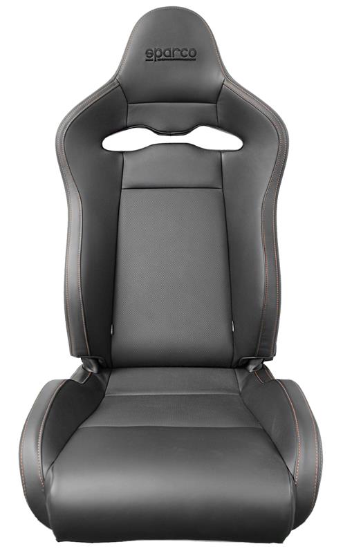 Sparco Seat SPX Special Edition Black/Red w/ Matte Carbon Shell - Right