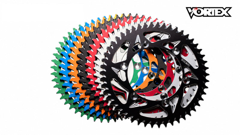 Vortex Racing 34 Tooth 520 Rear Sprocket - Silver
