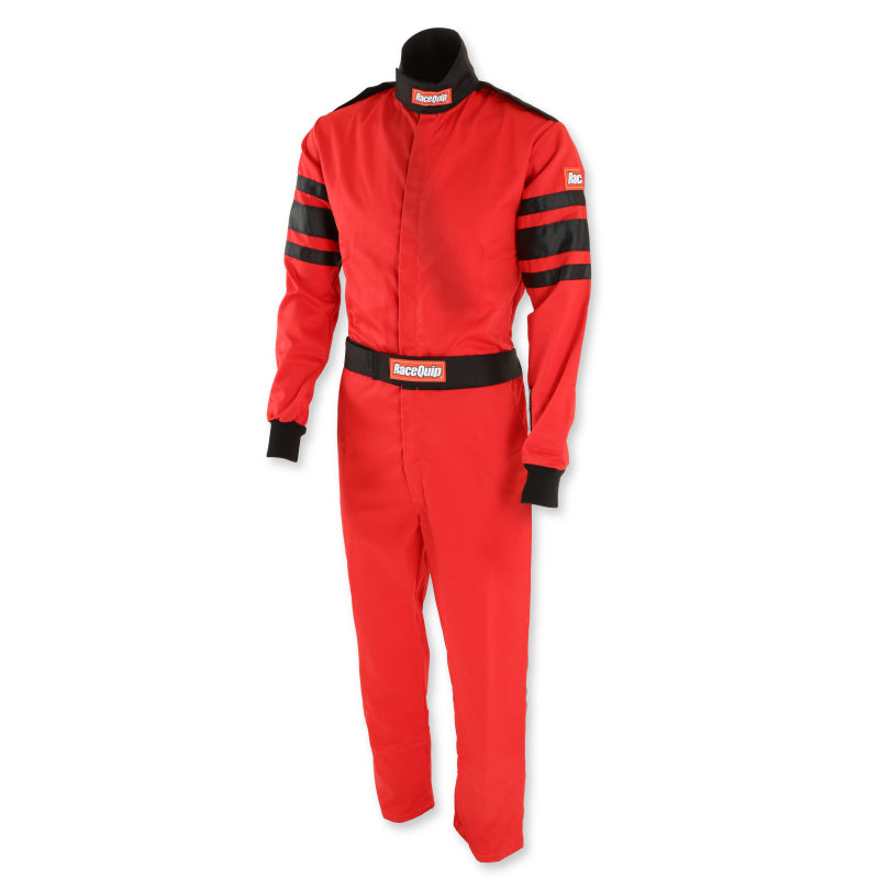 RaceQuip Red SFI-1 1-L Suit - Medium