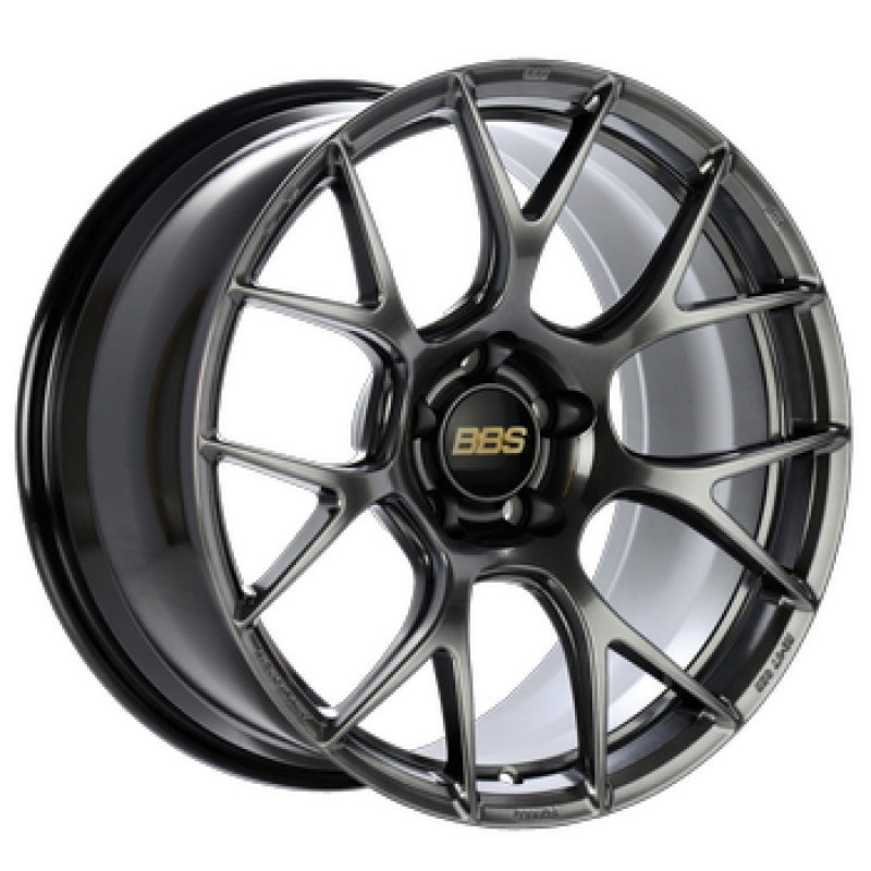 BBS RE-V7 18x8.5 5x114.3 ET35 Diamond Black Wheel -82mm PFS/Clip Required