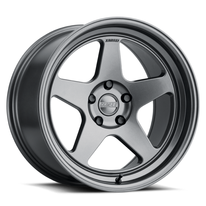 Kansei K12G KNP 17x8in / 5x100 BP / 35mm Offset / 73.1mm Bore - Gunmetal