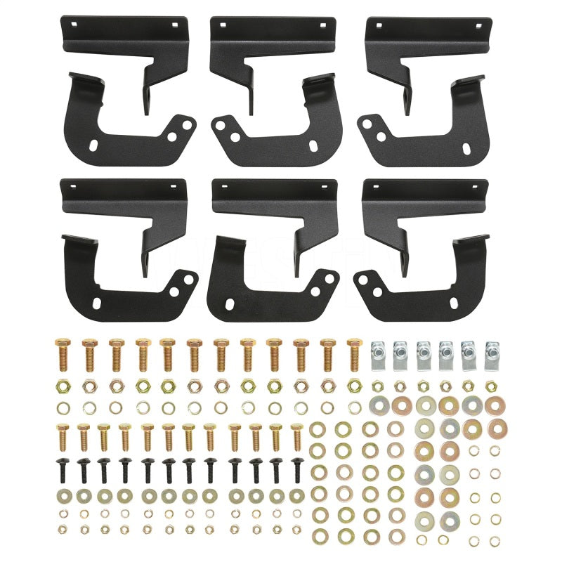 Westin 20-22 Jeep Gladiator Outlaw Nerf Step Bars - Textured Black