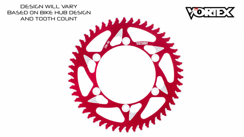 Vortex Racing 33 Tooth 520 Rear Sprocket - Red