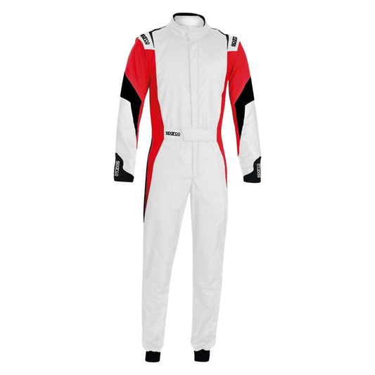 Sparco Suit Competition (Boot Cuff) 66 White/Red