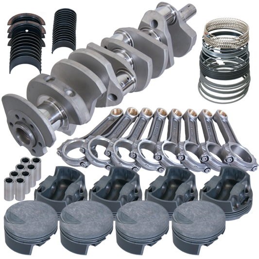 Eagle Chevy 454 4.250in Crank 6.385in I-Beam Rods -3cc Flat Top 4.310in Pistons Rotating Assembly