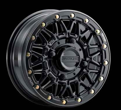 Raceline A15 Omega 15x6in / 4x156 BP / 40mm Offset / 132.5mm Bore - Gloss Black