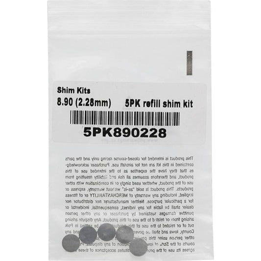Hot Cams Shim Kits 2.280mm Thickness - 5 Pack