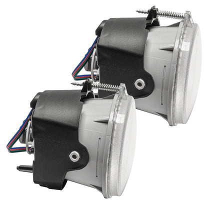 Oracle Lighting 07-09 Chrysler Aspen Pre-Assembled LED Halo Fog Lights -Red