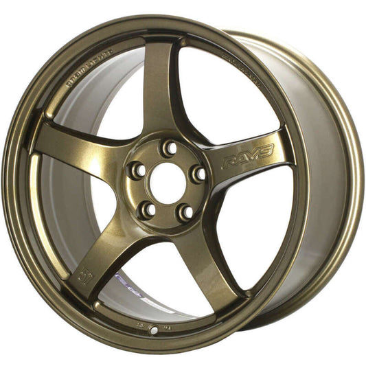 Gram Lights 57CR 18x10.5 +22 5x114.3 Bronze 2 Wheel