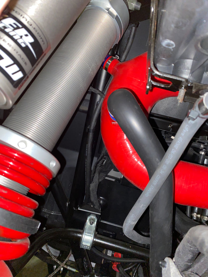 Mishimoto 2016+ Polaris RZR XP Turbo Silicone Intake J-Tube - Black