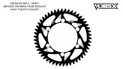 Vortex Racing 50 Tooth 520 Rear Sprocket - Black