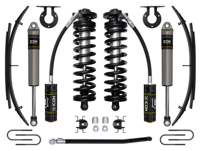 ICON 08-10 Ford F250/F350 2.5-3in Stage 2 Coilover Conversion System w/ Expansion Pack
