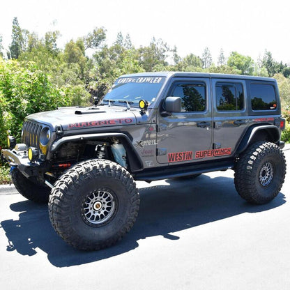 Westin 18-24 Jeep Wrangler (JL) Unlimited 4DR Outlaw Running Board - Textured Black