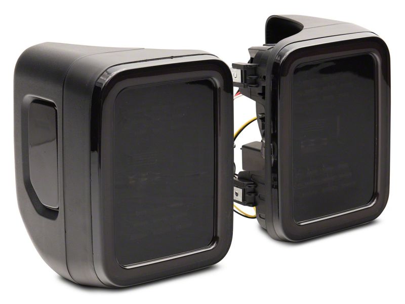 Raxiom 20-23 Jeep Gladiator JT LED Tail Lights- Black Housing (Smoked Lens)