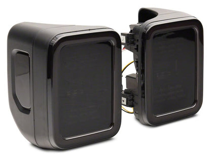Raxiom 20-23 Jeep Gladiator JT LED Tail Lights- Black Housing (Smoked Lens)