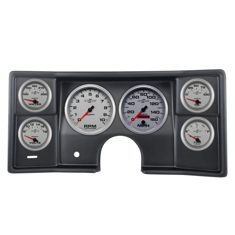 Autometer Ultra-Lite II Direct Fit Dash Kit 78-81 Malibu / El Camino (2 x 5in. / 4 x 2-5/8in.)