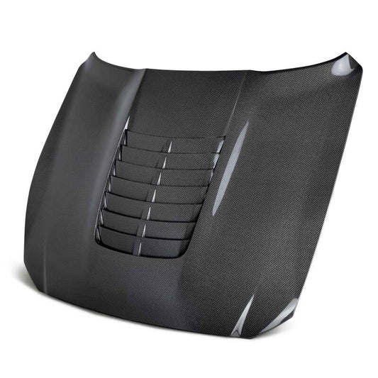 Anderson Composites 15-20 Ford Mustang Shelby GT350/GT350R Type GT5 Double Sided Carbon Fiber Hood