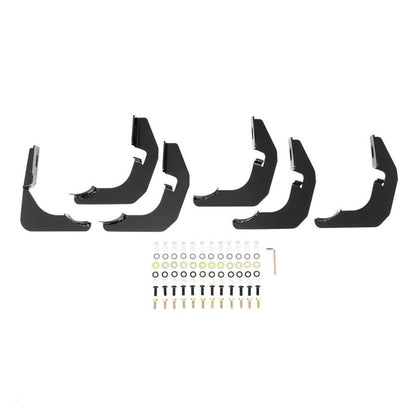 Westin 18-26 Jeep Wrangler JL Unlimited 4DR PRO TRAXX 4 Oval Nerf Step Bars - Textured Black