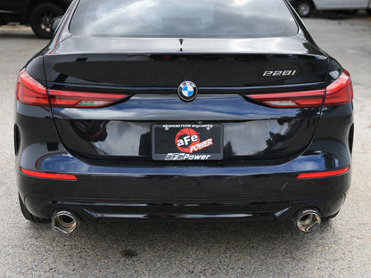 aFe MACHForce XP Exhausts Axle-Back 21-24 BMW 228i 2.0T (SS w/ Carbon Tips)