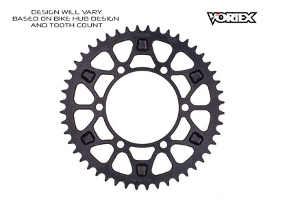 Vortex Racing V4 46 Tooth 520 Sprocket Use w/ 3766 Front - Hardcoat