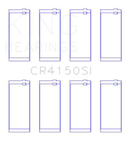 King Engine Bearings Toyota Ford ZETEC 1.6L/1.8L/2.0L Performance Rod Bearing Set