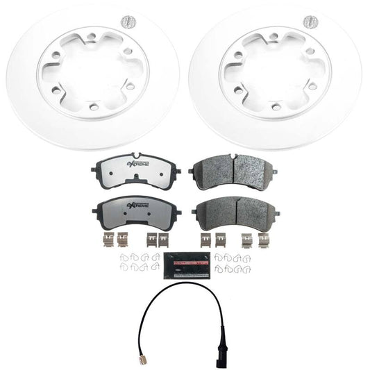 Power Stop 21-24 Ford Transit-150 Rear Z36 Coated Truck & Tow Brake Kit