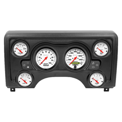 Autometer Phantom Direct Fit Dash Kit 97-06 Jeep TJ (2 x 3-3/8in. / 4 x 2-1/16in.)