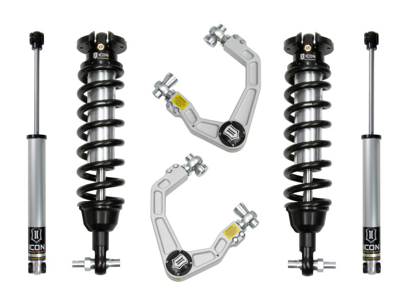 ICON 19-21 Ford Ranger 0-3.5in Stage 2 Suspension System w/ Billet UCA Alum Knuckle